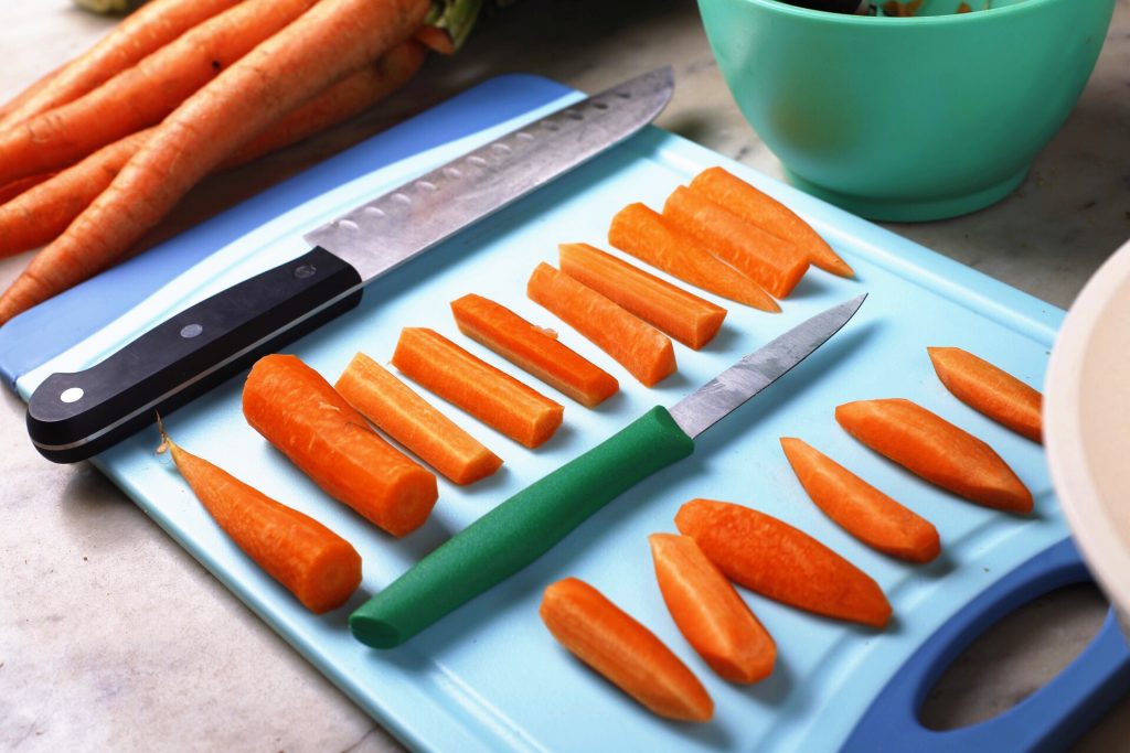 El torneado de la zanahoria